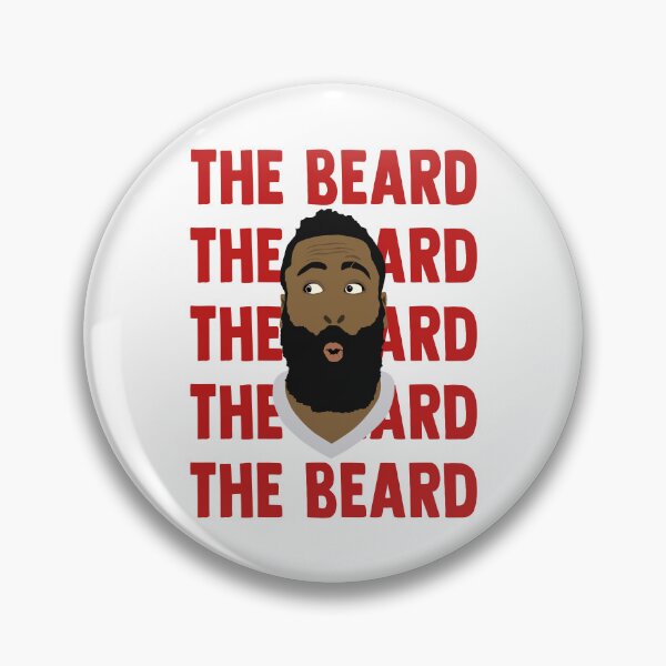 Item preview, James Harden Funny Face - The Beard designed and sold by BuzzerBeater00.
