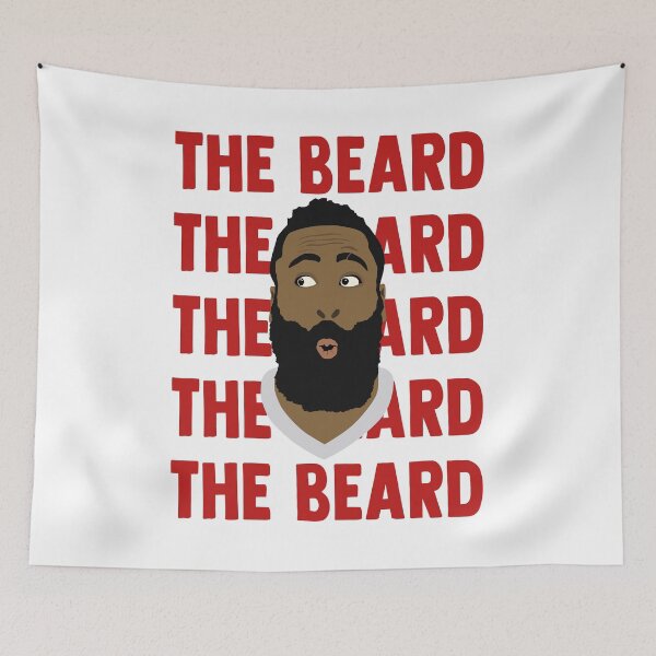 Item preview, James Harden Funny Face - The Beard designed and sold by BuzzerBeater00.