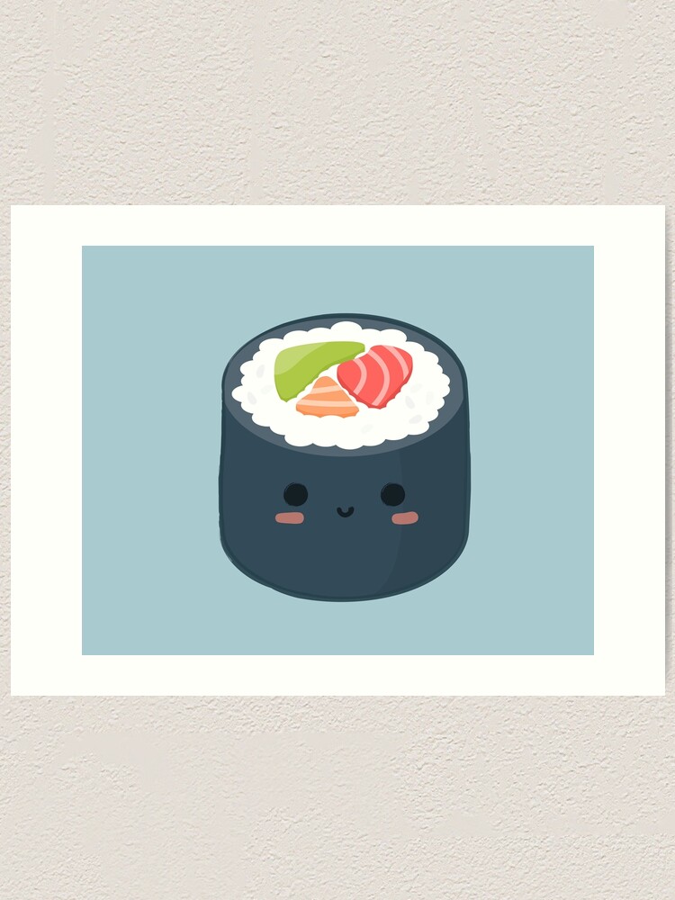 EYE SUSHI ONIGIRI, Sushi with eyes, sushi lovers eyed gift idea ideas  Art Board Print for Sale by VistoAvvistato