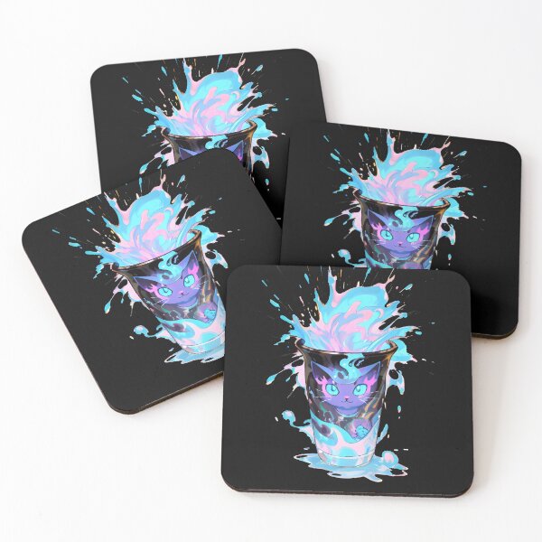 Item preview, Cat design with water and ice effects designed and sold by Art-Filter.