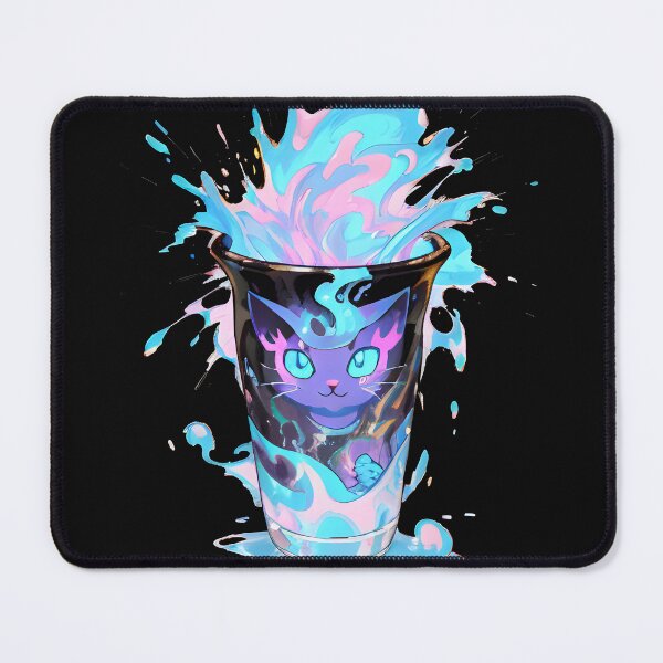 Item preview, Cat design with water and ice effects designed and sold by Art-Filter.