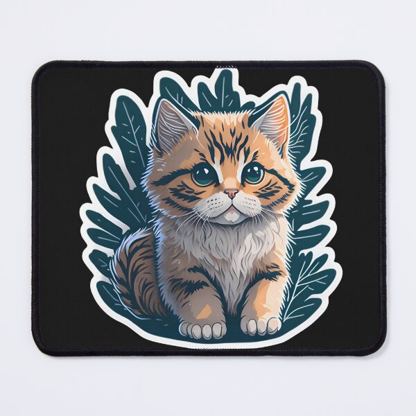 Item preview, Norwegian Forest Cat (Sticker and Print Out) designed and sold by Sir Elgin Ortiz.