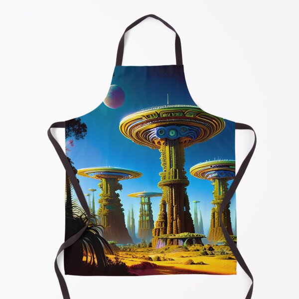 Item preview, Psychedelic Cyberpunk Alien Dreamscapes 111 designed and sold by Benito Del Ray.