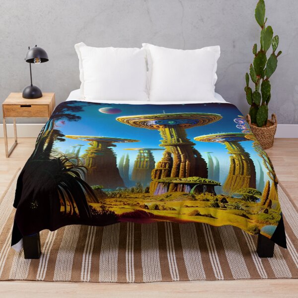 Item preview, Psychedelic Cyberpunk Alien Dreamscapes 111 designed and sold by Benito Del Ray.