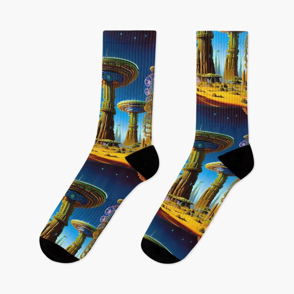 Item preview, Psychedelic Cyberpunk Alien Dreamscapes 111 designed and sold by Benito Del Ray.