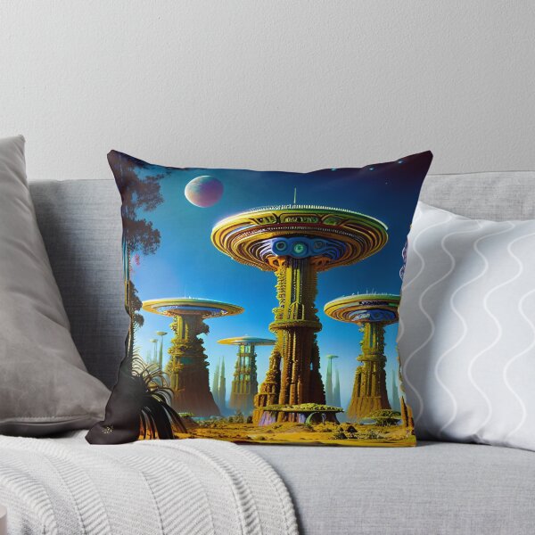 Item preview, Psychedelic Cyberpunk Alien Dreamscapes 111 designed and sold by Benito Del Ray.