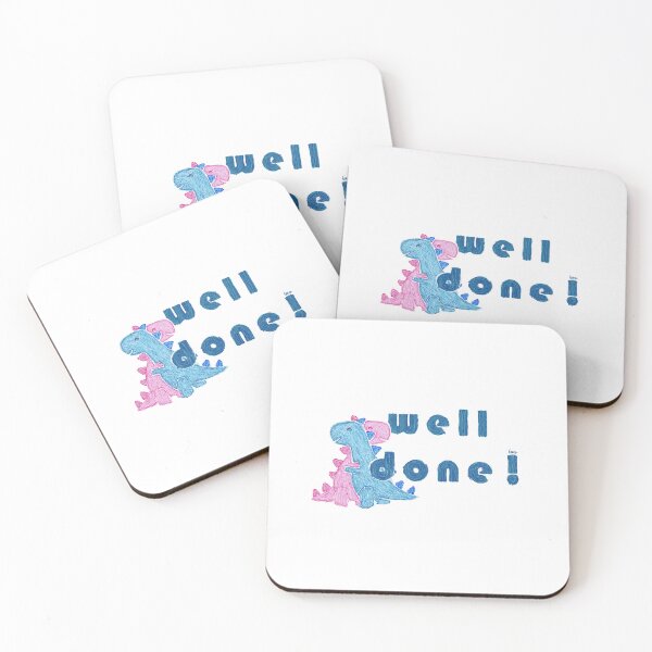 Item preview, Dino well done! (White background) designed and sold by MentaLee.