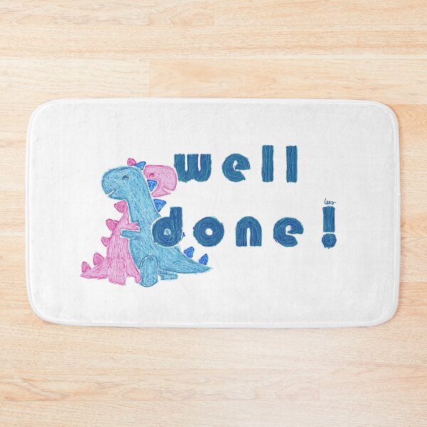 Item preview, Dino well done! (White background) designed and sold by MentaLee.