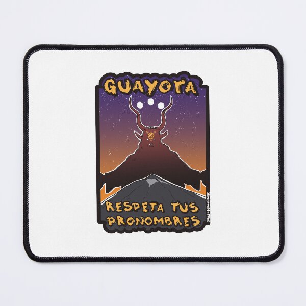 Item preview, Guayota respects your pronouns designed and sold by Hecate Kamikaze.