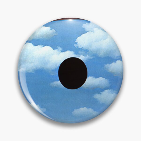 Item preview, rené magritte Merging Lightness and Symbolism art and gift for sales designed and sold by EditorArt.