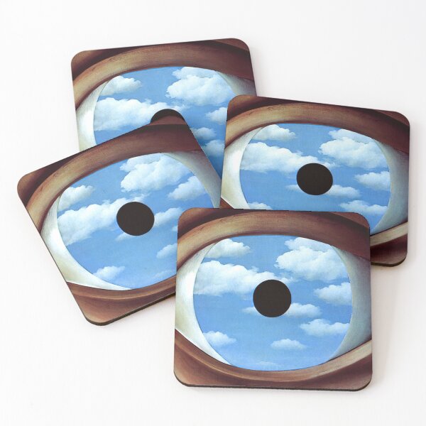 Item preview, rené magritte Merging Lightness and Symbolism art and gift for sales designed and sold by EditorArt.