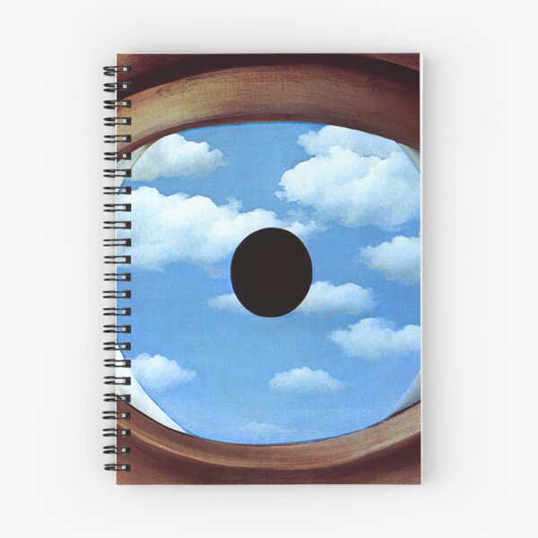 Item preview, rené magritte Merging Lightness and Symbolism art and gift for sales designed and sold by EditorArt.