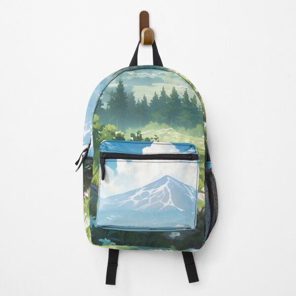 Item preview, Enchanting Landscape: Snow-capped Mountains and Lush Forest designed and sold by Wylveragon.