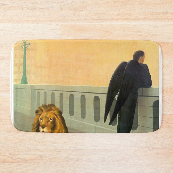 Item preview, rené magritte Merging Lightness and Symbolism art and gift for sales designed and sold by EditorArt.