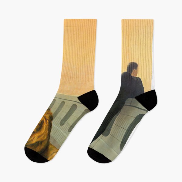 Item preview, rené magritte Merging Lightness and Symbolism art and gift for sales designed and sold by EditorArt.