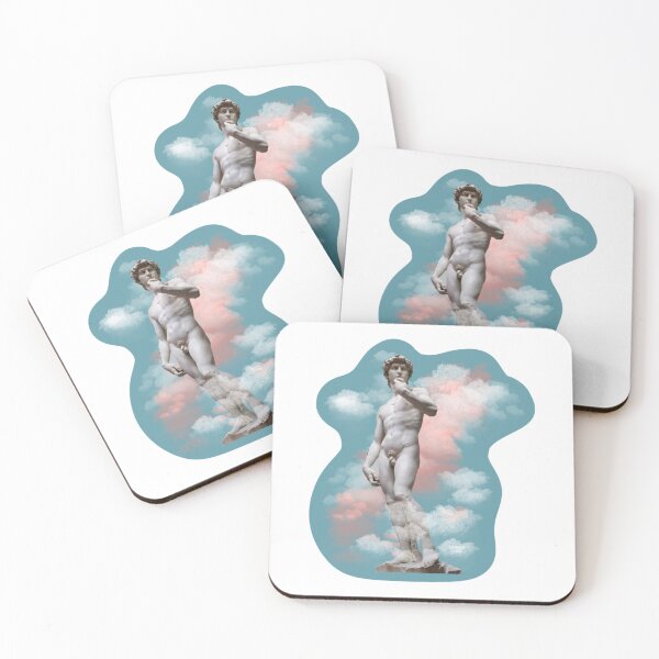 Item preview, Greek Statue With Clouds designed and sold by Cait Wight Art.