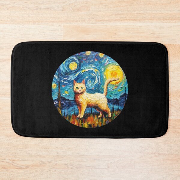 Item preview, Vincent Van gogh Cat Painting designed and sold by Vangoholic.