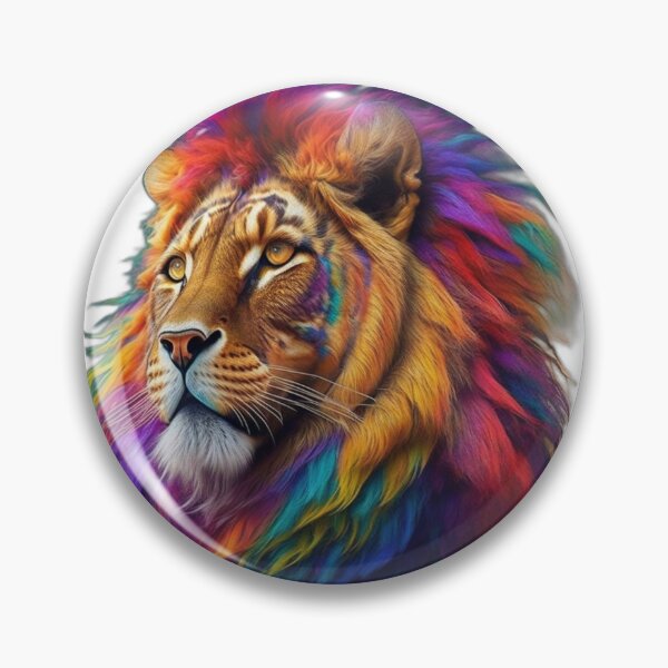 Item preview, full color lion designed and sold by miguelan.
