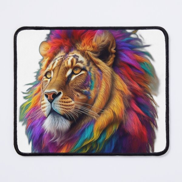 Item preview, full color lion designed and sold by miguelan.