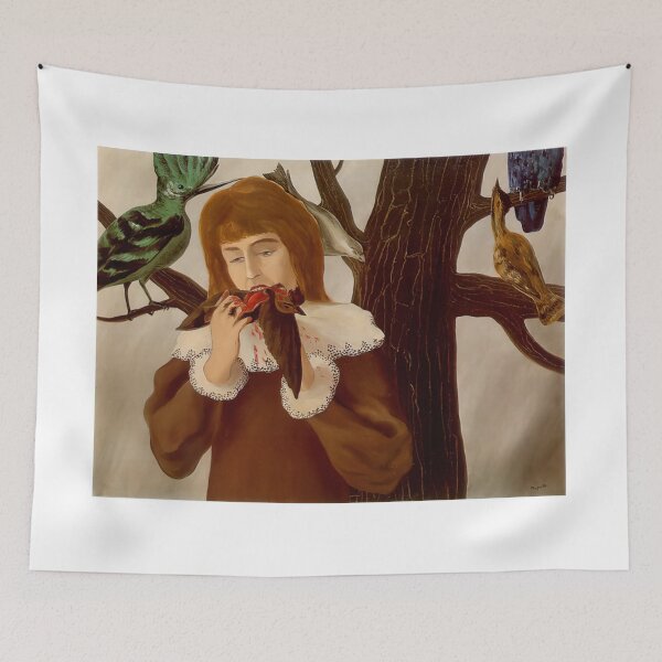 Item preview, rené magritte Merging Lightness and Symbolism art and gift for sales designed and sold by EditorArt.