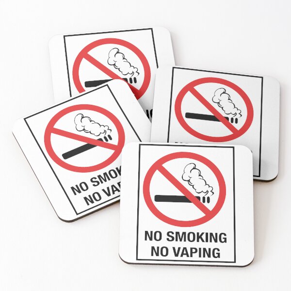 Item preview, NO SMOKING NO VAPING designed and sold by WhiteShirtGuy.