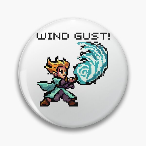 Item preview, Wind mage pixel art designed and sold by PexelBoi.