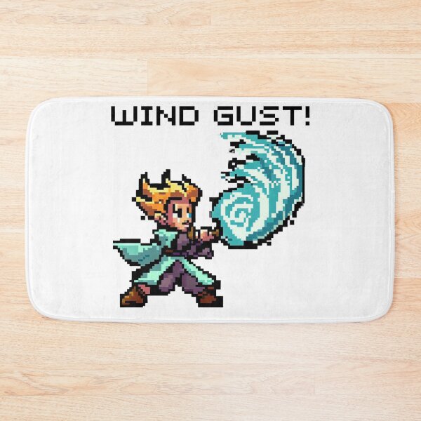 Item preview, Wind mage pixel art designed and sold by PexelBoi.
