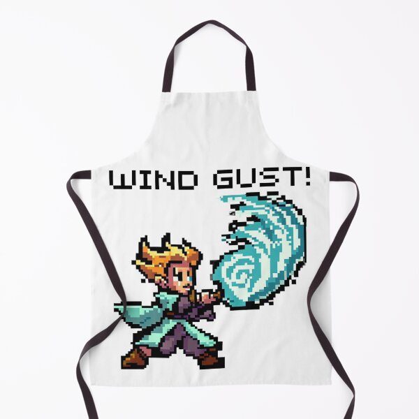 Item preview, Wind mage pixel art designed and sold by PexelBoi.