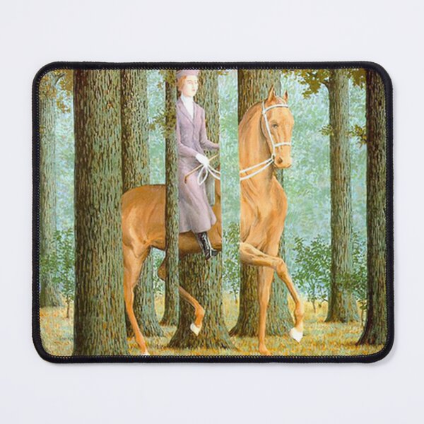 Item preview, rené magritte Merging Lightness and Symbolism art and gift for sales designed and sold by EditorArt.