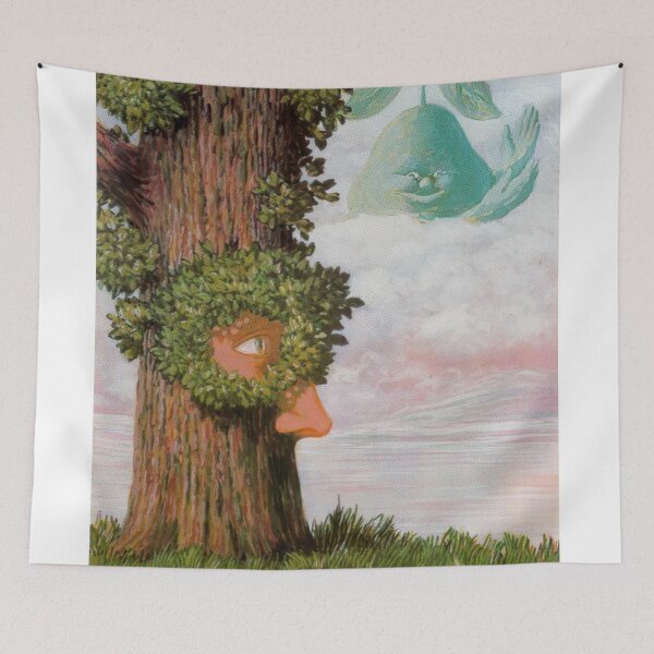Item preview, rené magritte Merging Lightness and Symbolism art and gift for sales designed and sold by EditorArt.