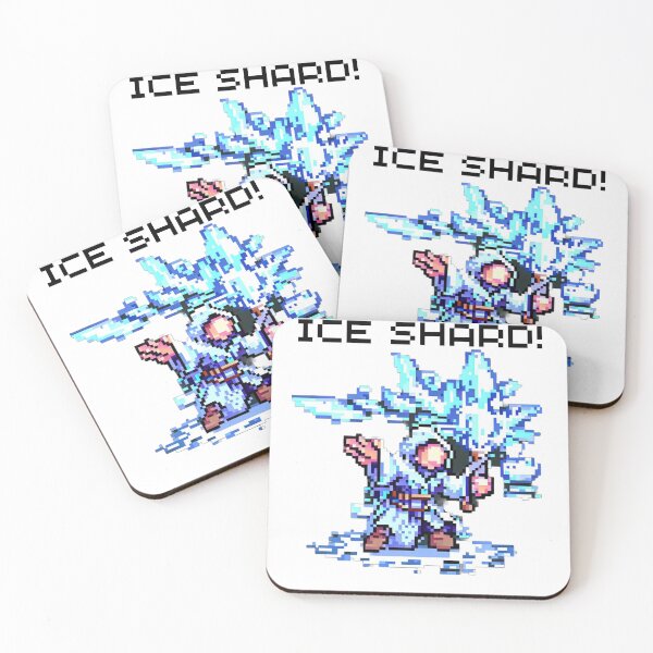 Item preview, Ice mage pixel art designed and sold by PexelBoi.