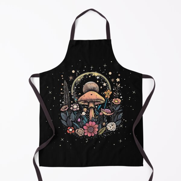 Item preview, Mushroom Moon Wildflowers in Space designed and sold by ArtThrobDesigns.