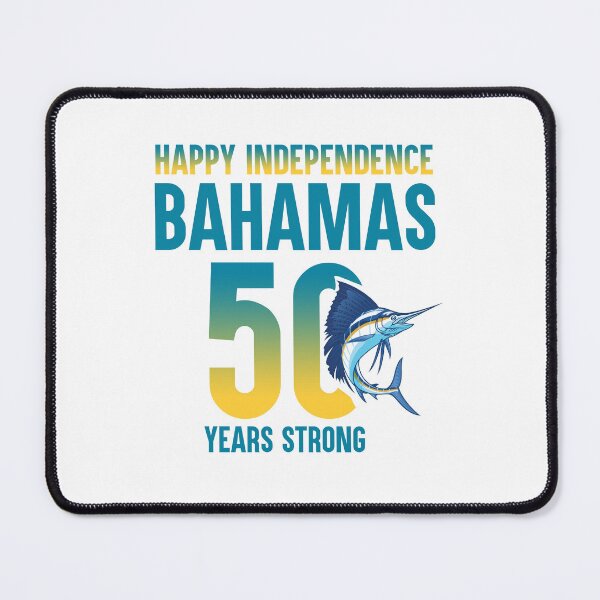 Item preview, Copy of Bahamas Independence Tee, Golden Jubilee, Bhamas Pride, Proud to be bahamian, 50 anniversary independence Bahamas designed and sold by trueblue0036.