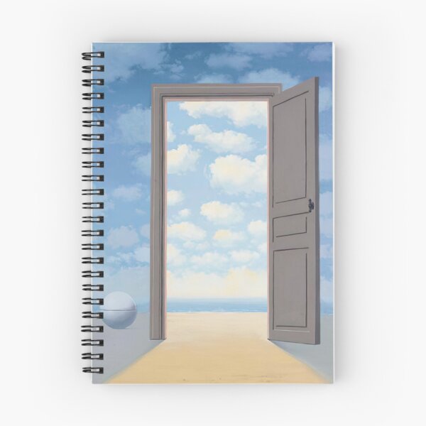 Item preview, rené magritte Merging Lightness and Symbolism art and gift for sales designed and sold by EditorArt.