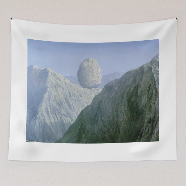 Item preview, rené magritte Merging Lightness and Symbolism art and gift for sales designed and sold by EditorArt.