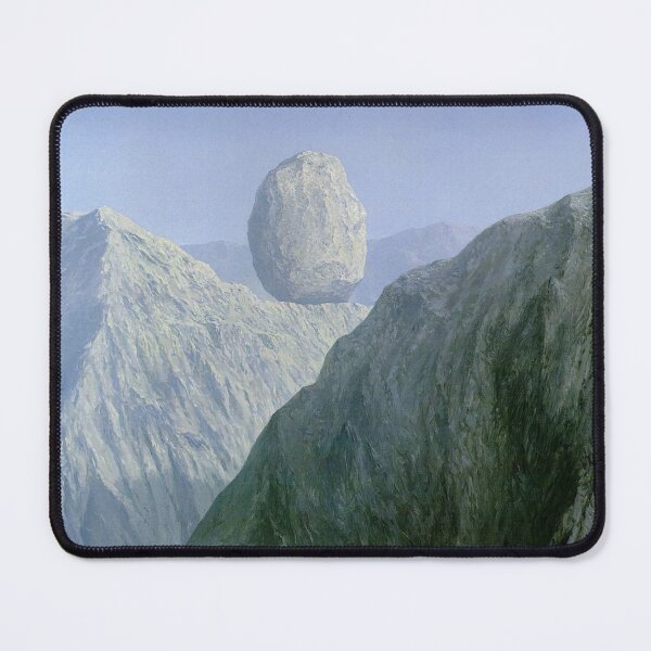 Item preview, rené magritte Merging Lightness and Symbolism art and gift for sales designed and sold by EditorArt.