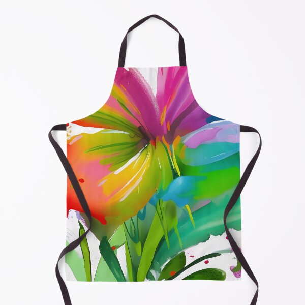 Item preview, Colorful flower alcool ink designed and sold by Jessysparkly.