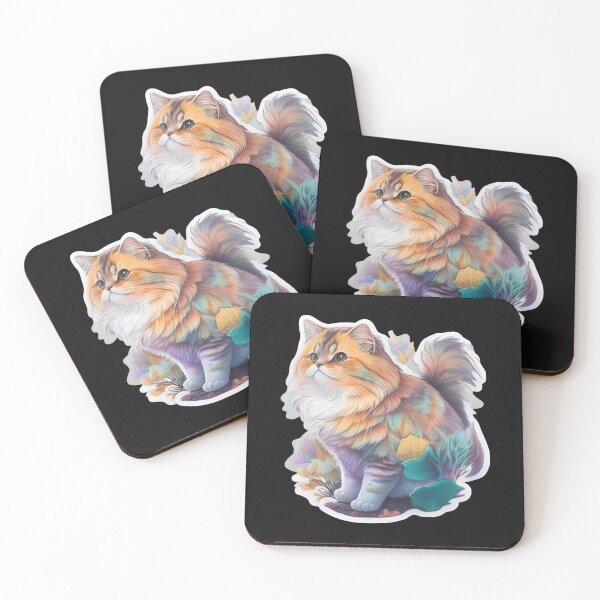 Item preview, Norwegian Forest Cat (Sticker and Print Out) designed and sold by Sir Elgin Ortiz.
