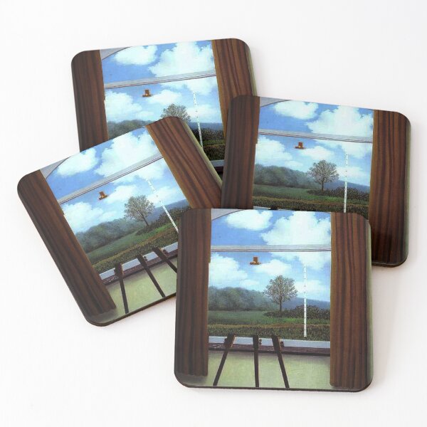 Item preview, rené magritte Merging Lightness and Symbolism art and gift for sales designed and sold by EditorArt.