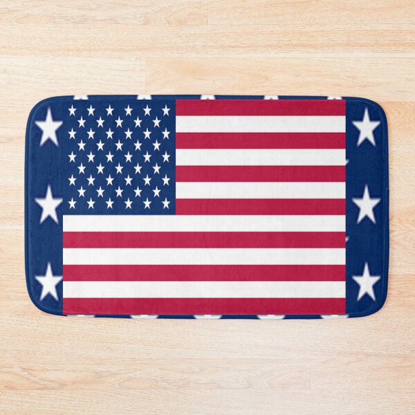 Item preview, AMERICANA FLAG HOLIDAY STARS BLUE ART designed and sold by sharlesart.