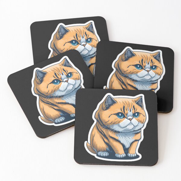 Item preview, Exotic Shorthair (Sticker and Print Out) designed and sold by Sir Elgin Ortiz.