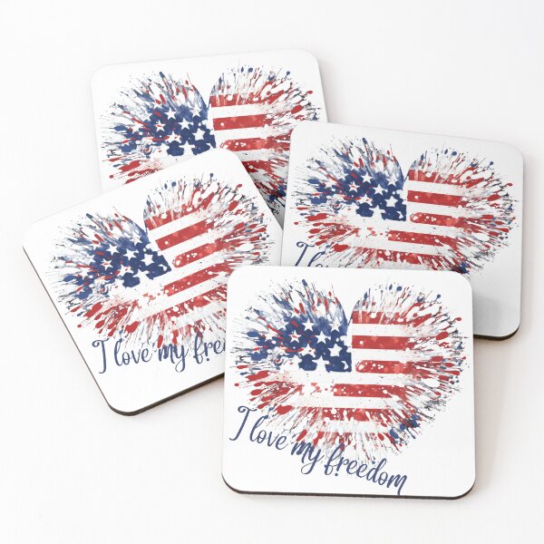 Item preview, I love my freedom, USA designed and sold by Imagingwizard.