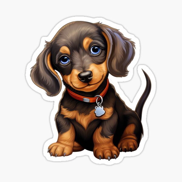 Item preview, Baby Dachshund designed and sold by Rosaliartbook.
