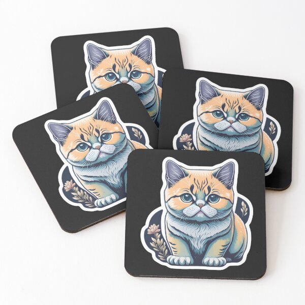 Item preview, Exotic Shorthair (Sticker and Print Out) designed and sold by Sir Elgin Ortiz.
