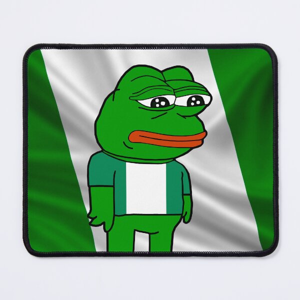 Item preview, Sad Nigerian Pepe designed and sold by Slav-Art.