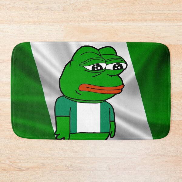 Item preview, Sad Nigerian Pepe designed and sold by Slav-Art.