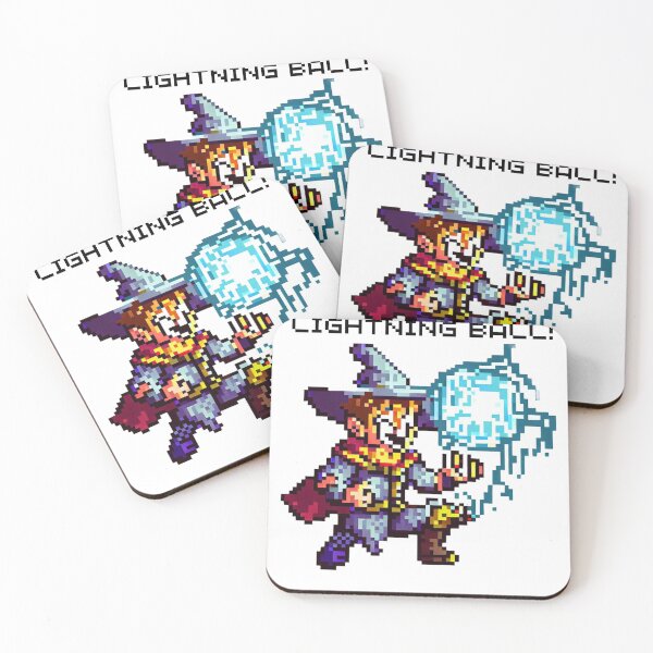 Item preview, Electric mage pixel art designed and sold by PexelBoi.