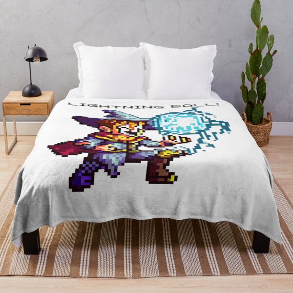 Item preview, Electric mage pixel art designed and sold by PexelBoi.