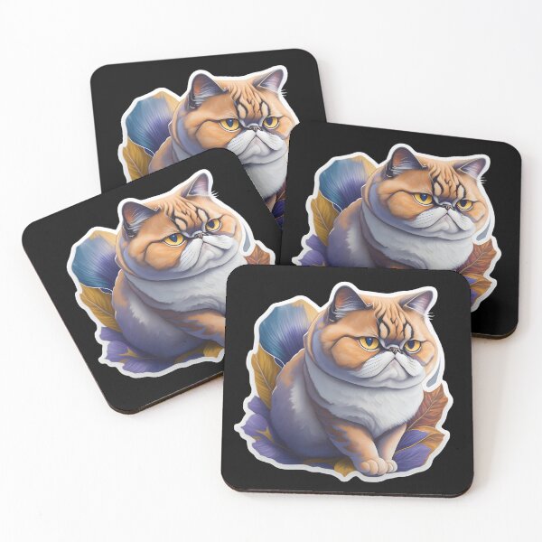 Item preview, Exotic Shorthair (Sticker and Print Out) designed and sold by Sir Elgin Ortiz.