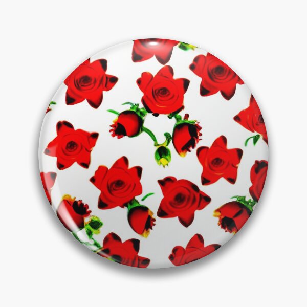 Item preview, Pattern Red Rose Fabric designed and sold by artbibun.